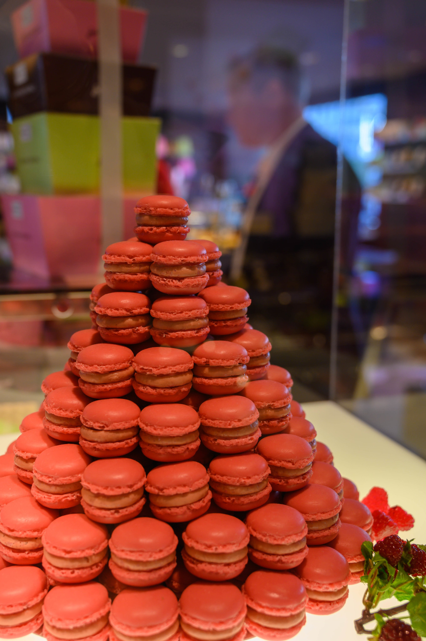 Berühmte Confiserie Sprüngli am Paradeplatz