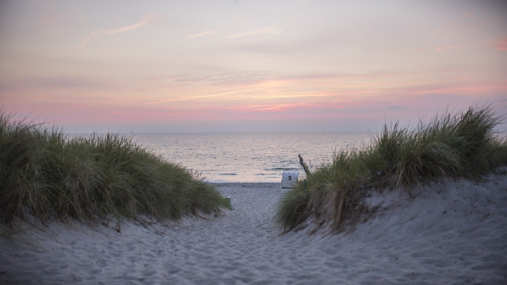 Sonnenuntergänge gehören zu den Highlights auf den deutschen Ostseeinseln
