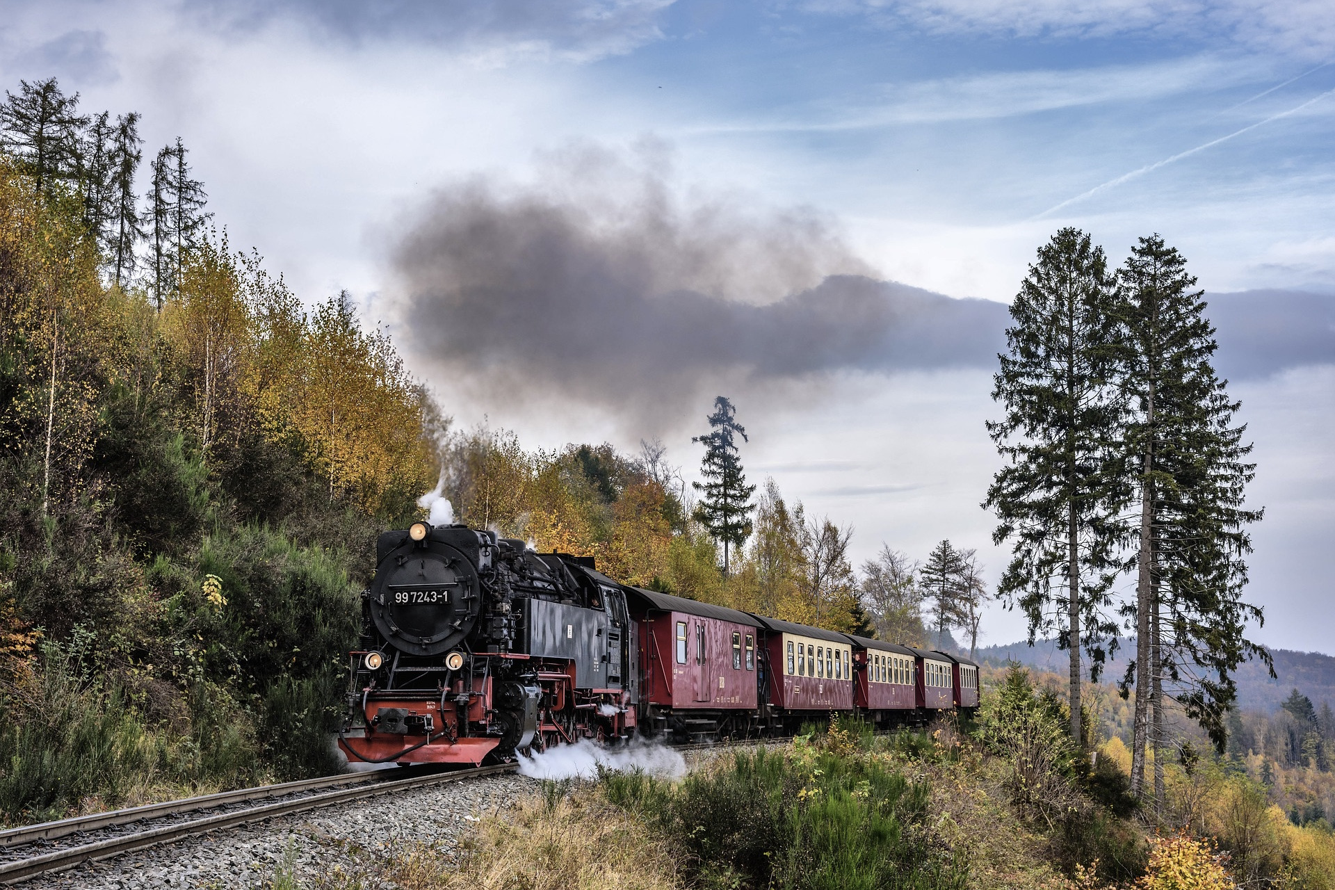 Ein Ausflug mit der Brockenbahn ist ein Highlight im Harz