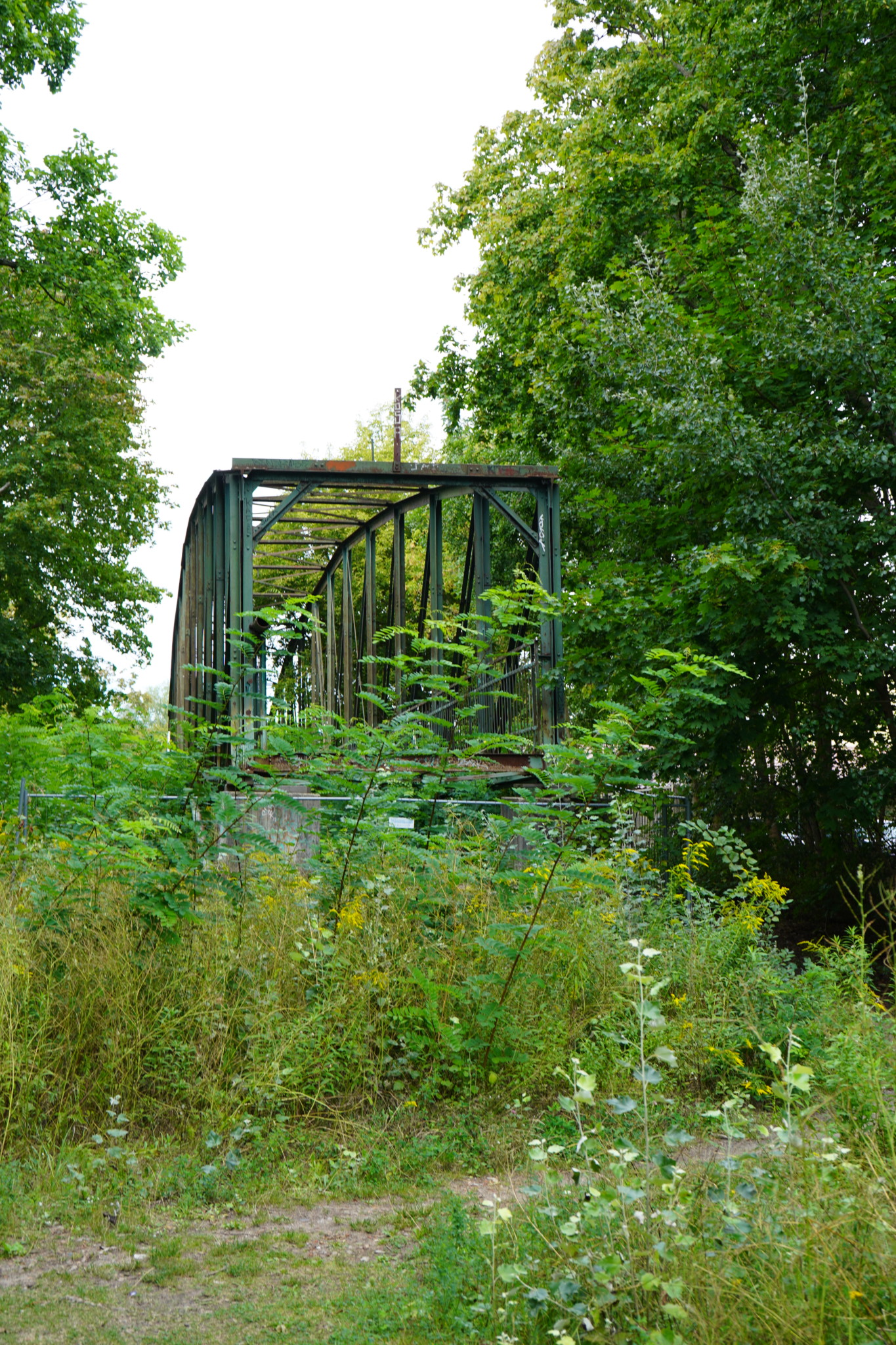 Verlassene Brücke in Erkner