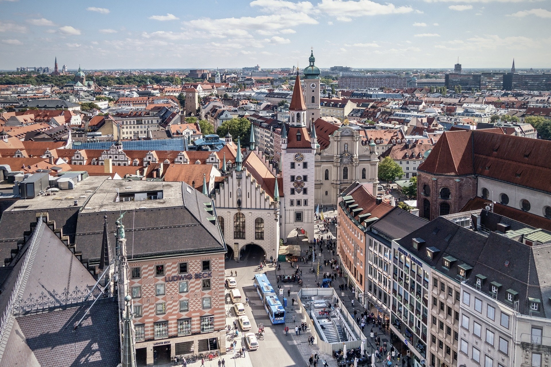 München in Bayern ist eine sehenswerte Stadt im Süden Deutschlands