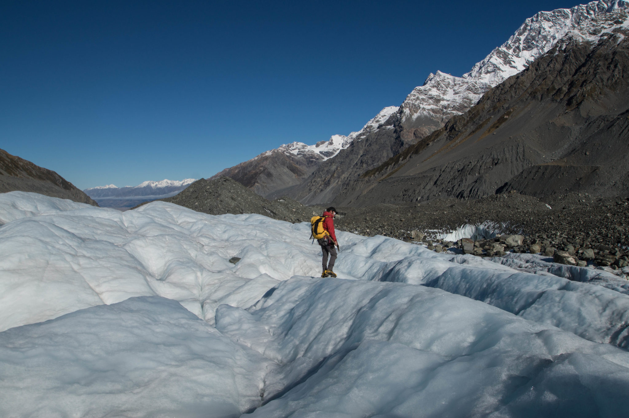 Gletscherwandern in Neuseeland