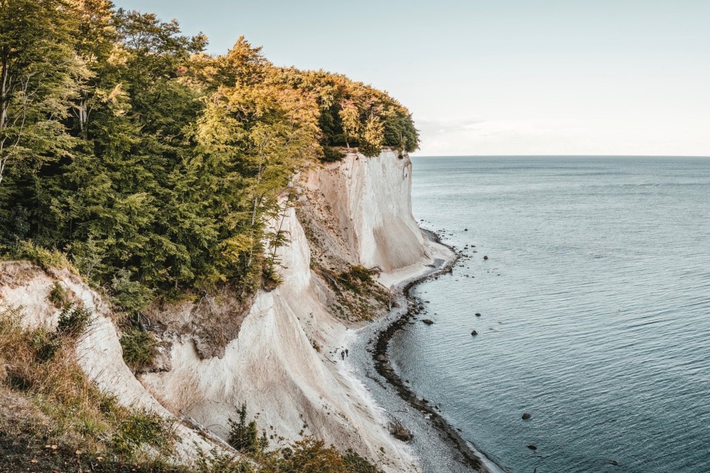 Die Kreidefelsen von Rügen sind ein Highlight auf der Insel