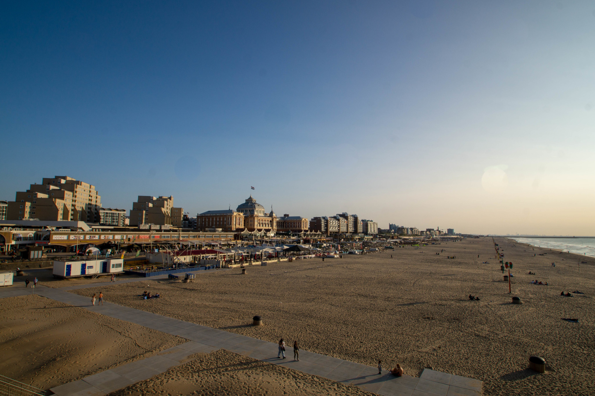 Parken in Scheveningen Strand