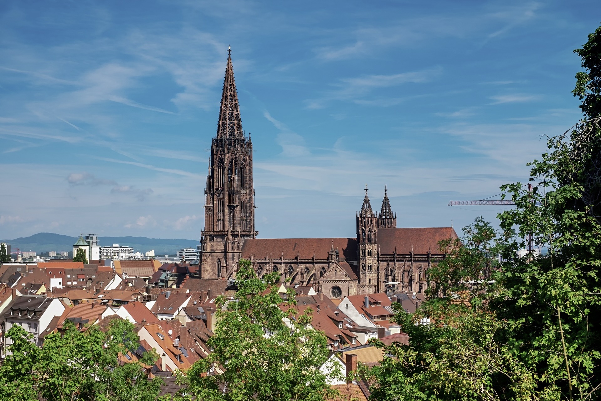 Freiburg gehört zu den schönen Städten in Süddeutschland