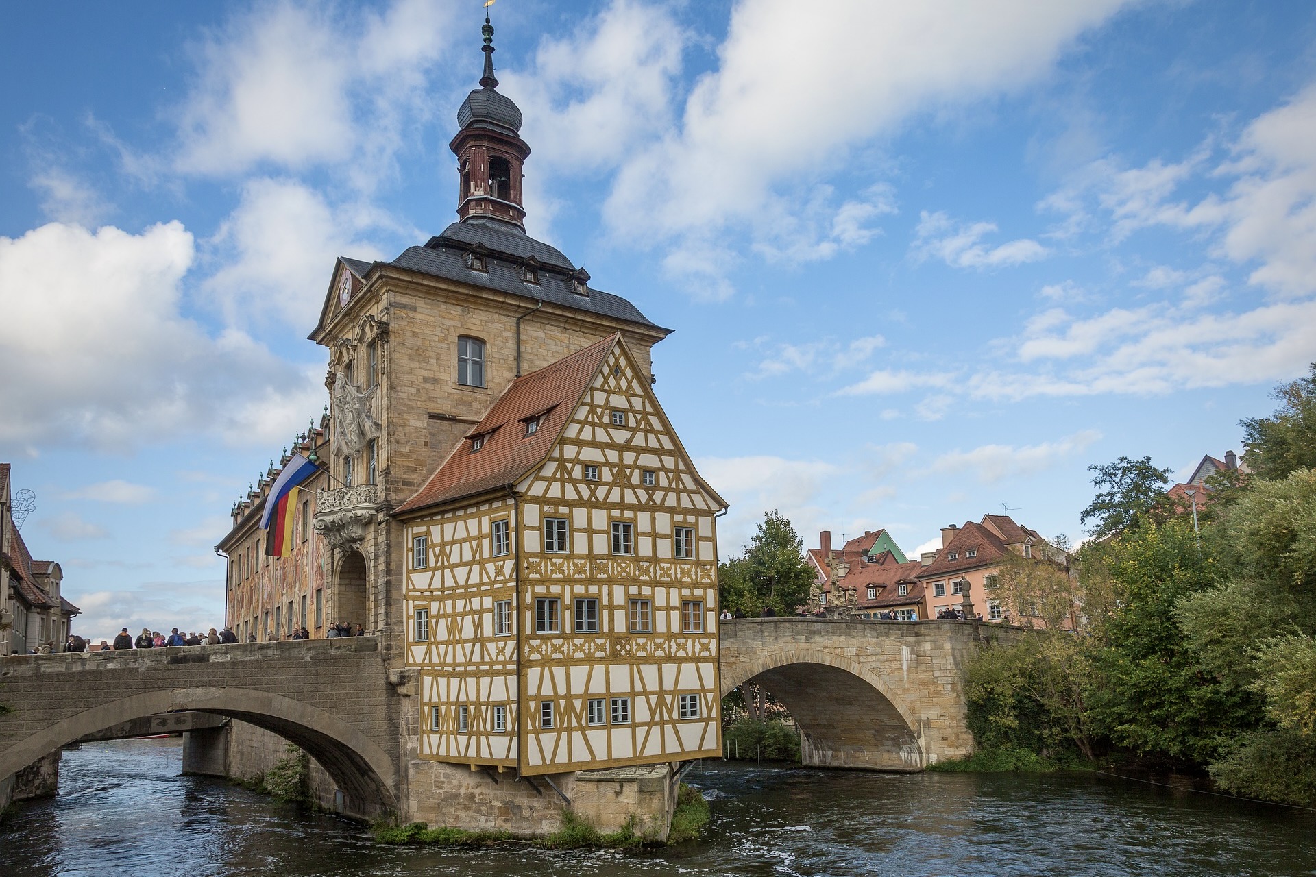 Die Stadt Bamberg in Franken