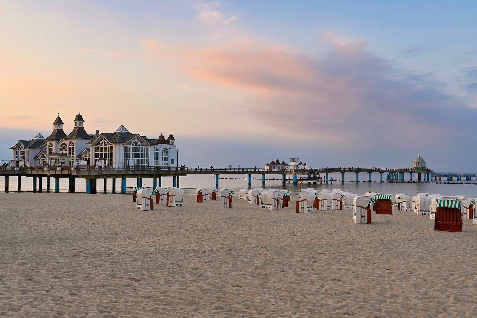 Seebrücke von Sellin auf der Insel Rügen