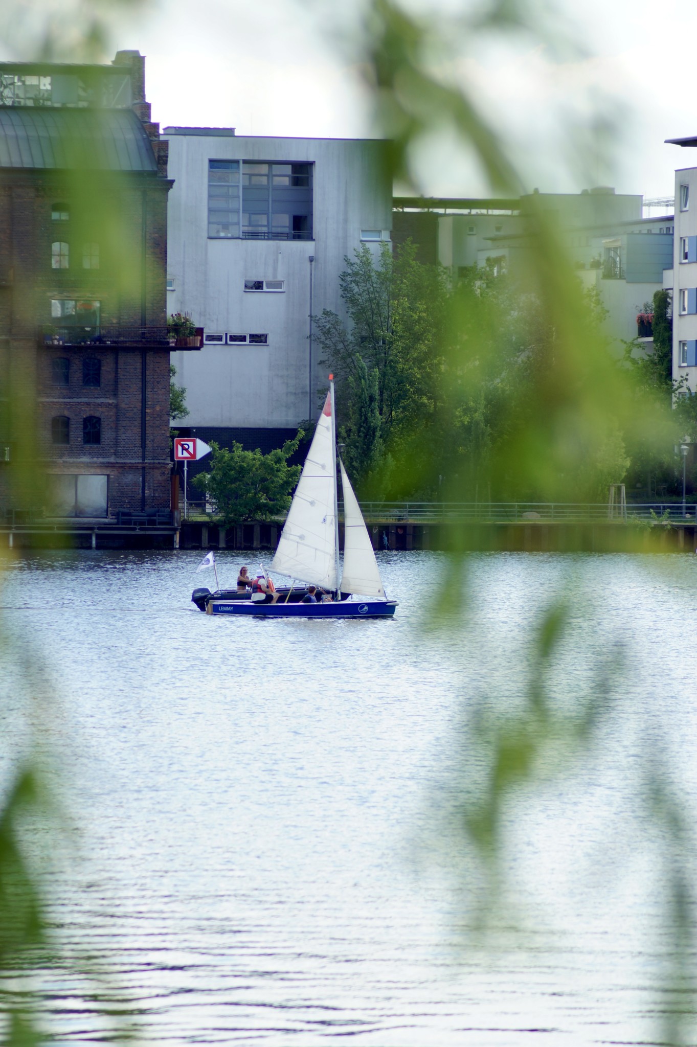 Segeln in der Rummelsburger Bucht