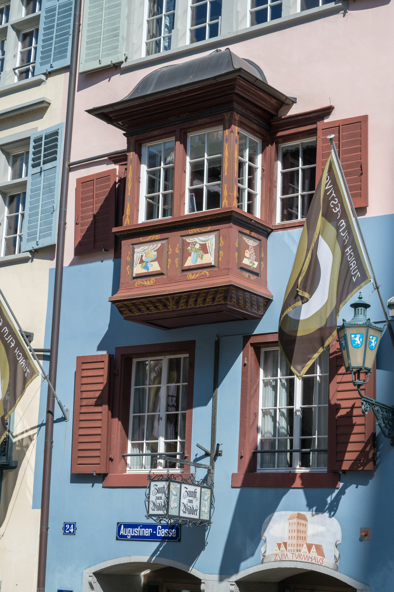 Fassade Innenstadt Zürich