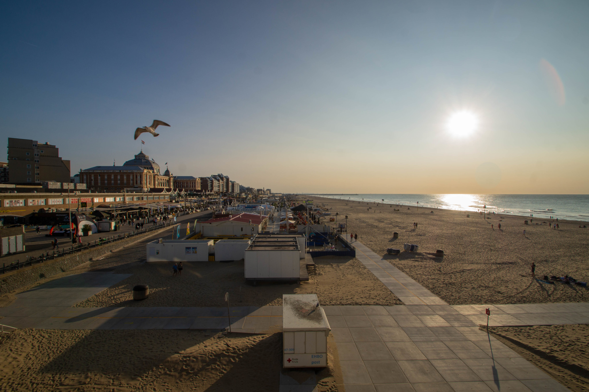 Ausblick auf Scheveningen vom Pier