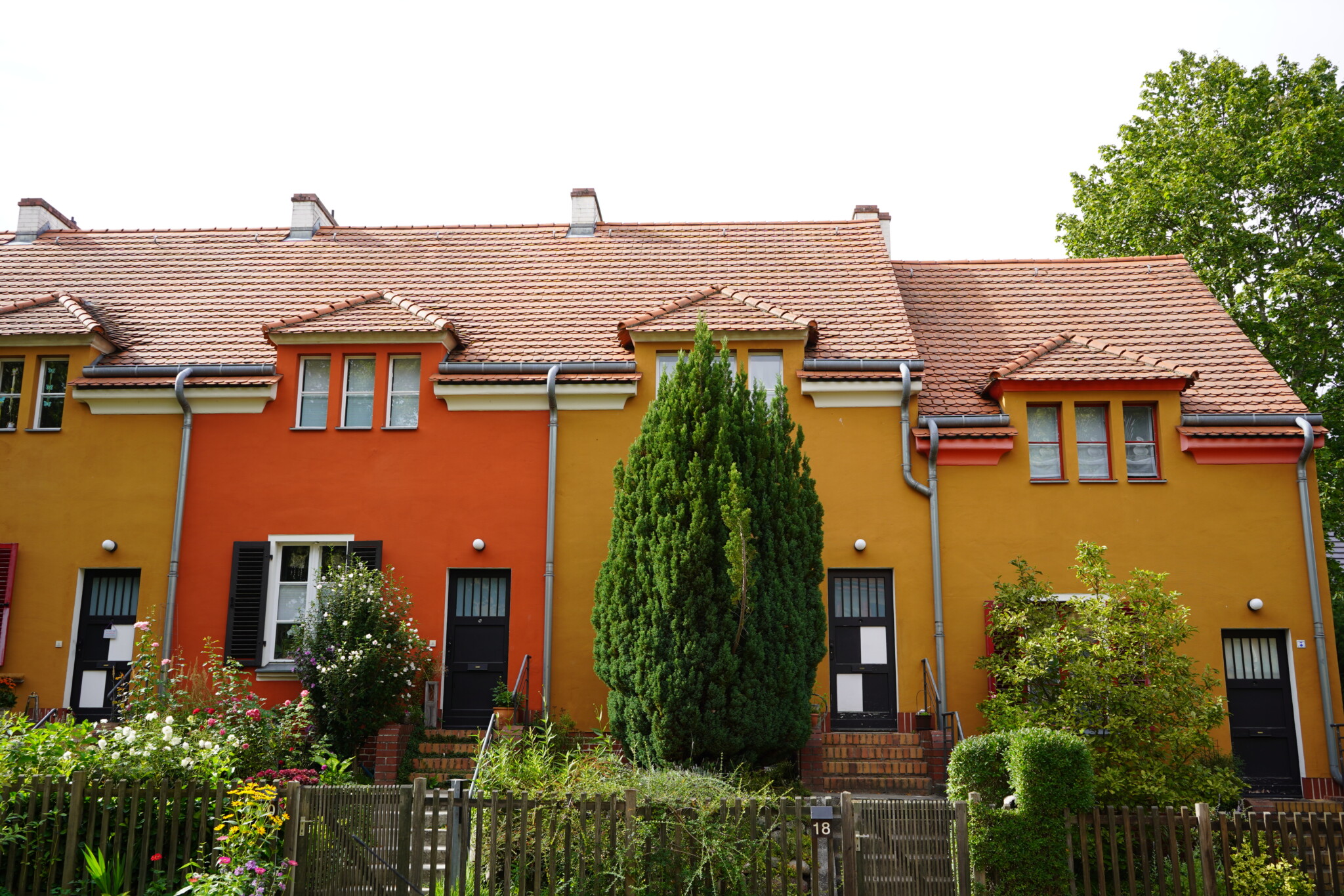 Die Tuschkastensiedlung in Berlin ist eines der besten Ausflugsziele