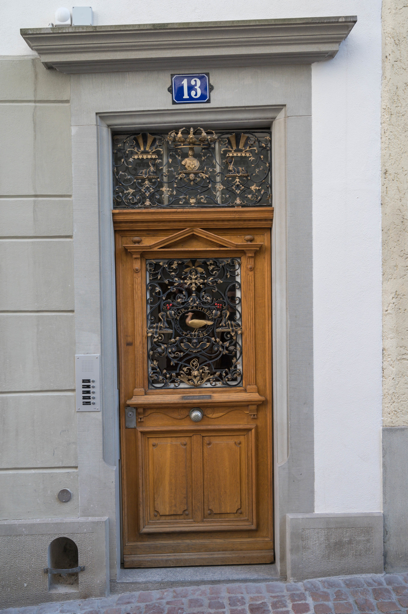 Fassade in Niederdorf