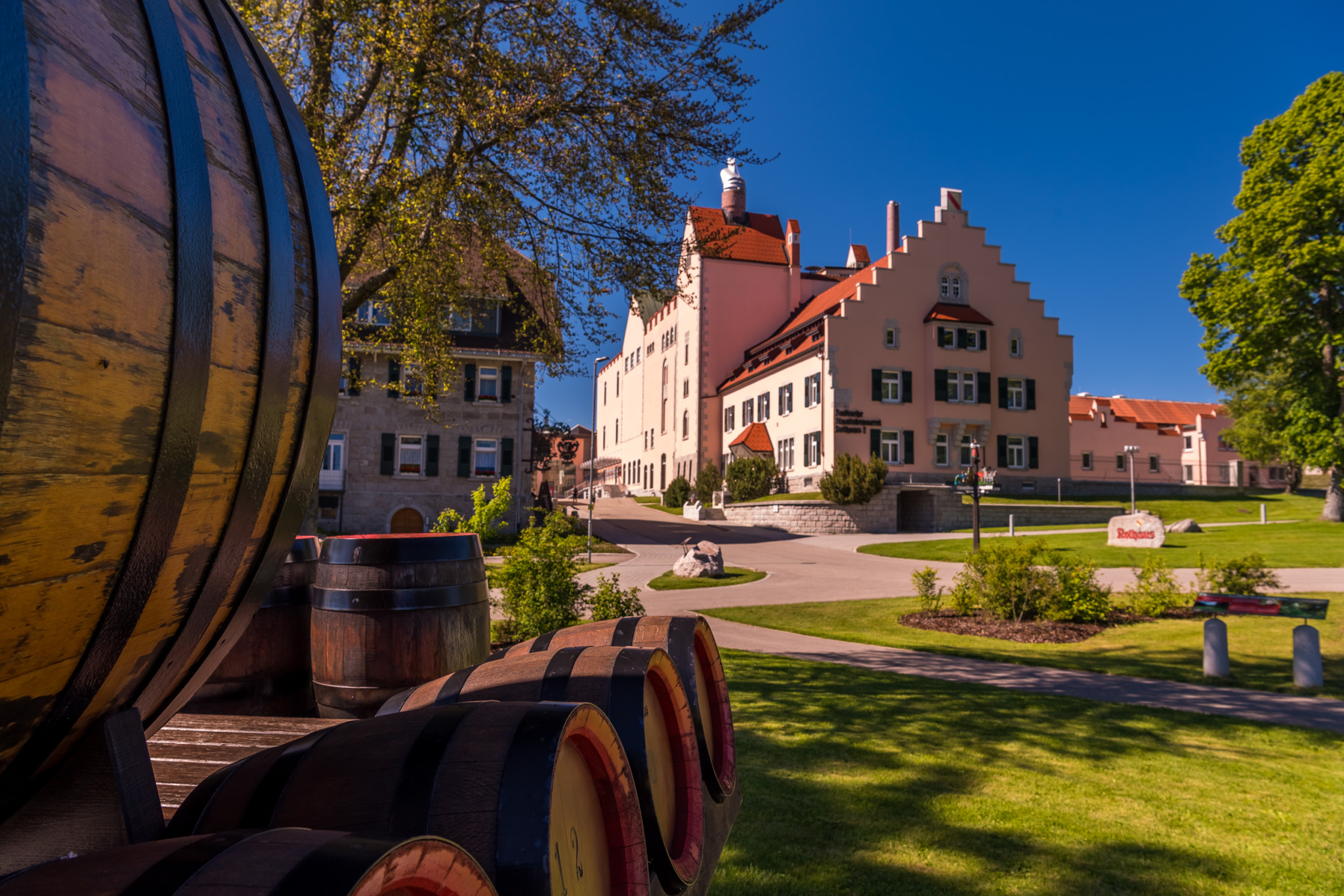 Die Rothaus-Brauerei im Schwarzwald gehört zu den besten Sehenswürdigkeiten in Baden-Württemberg