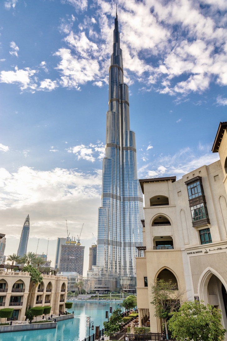 Zu den besten Highlights in Dubai gehört der Burj Khalifa