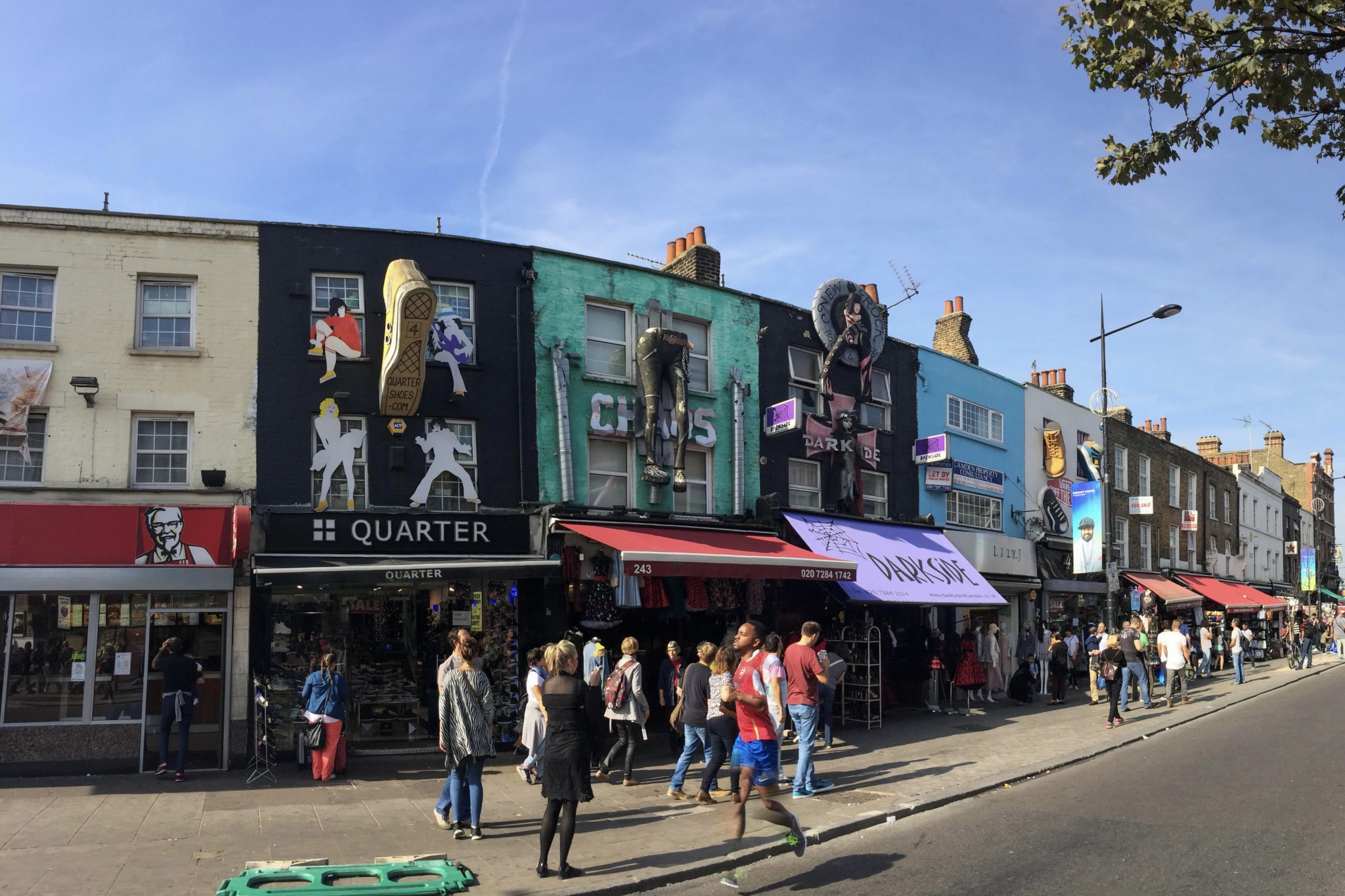 Camden Town in London