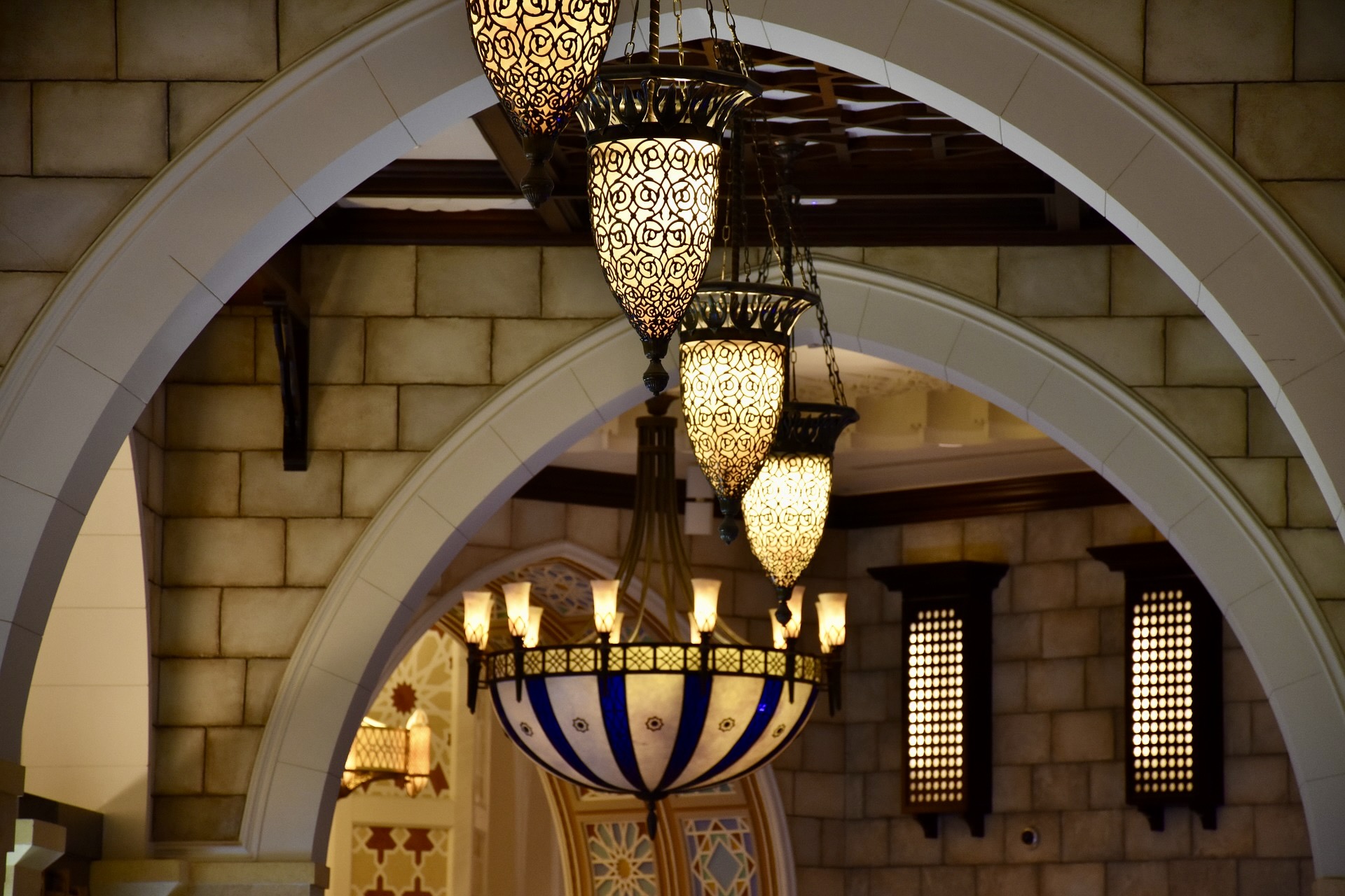 Arabische Beleuchtung