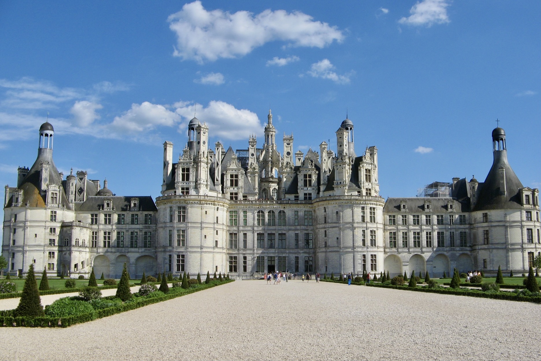 Schloss Chambord in der Loire