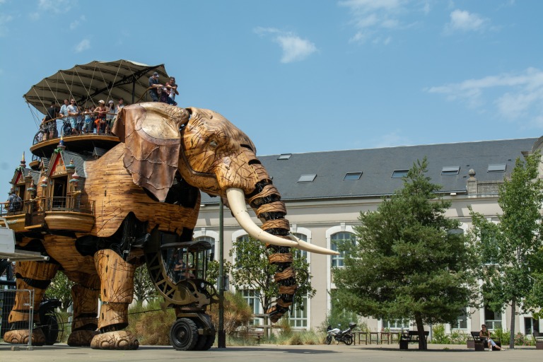 L'Elephant auf der Ile de Nantes