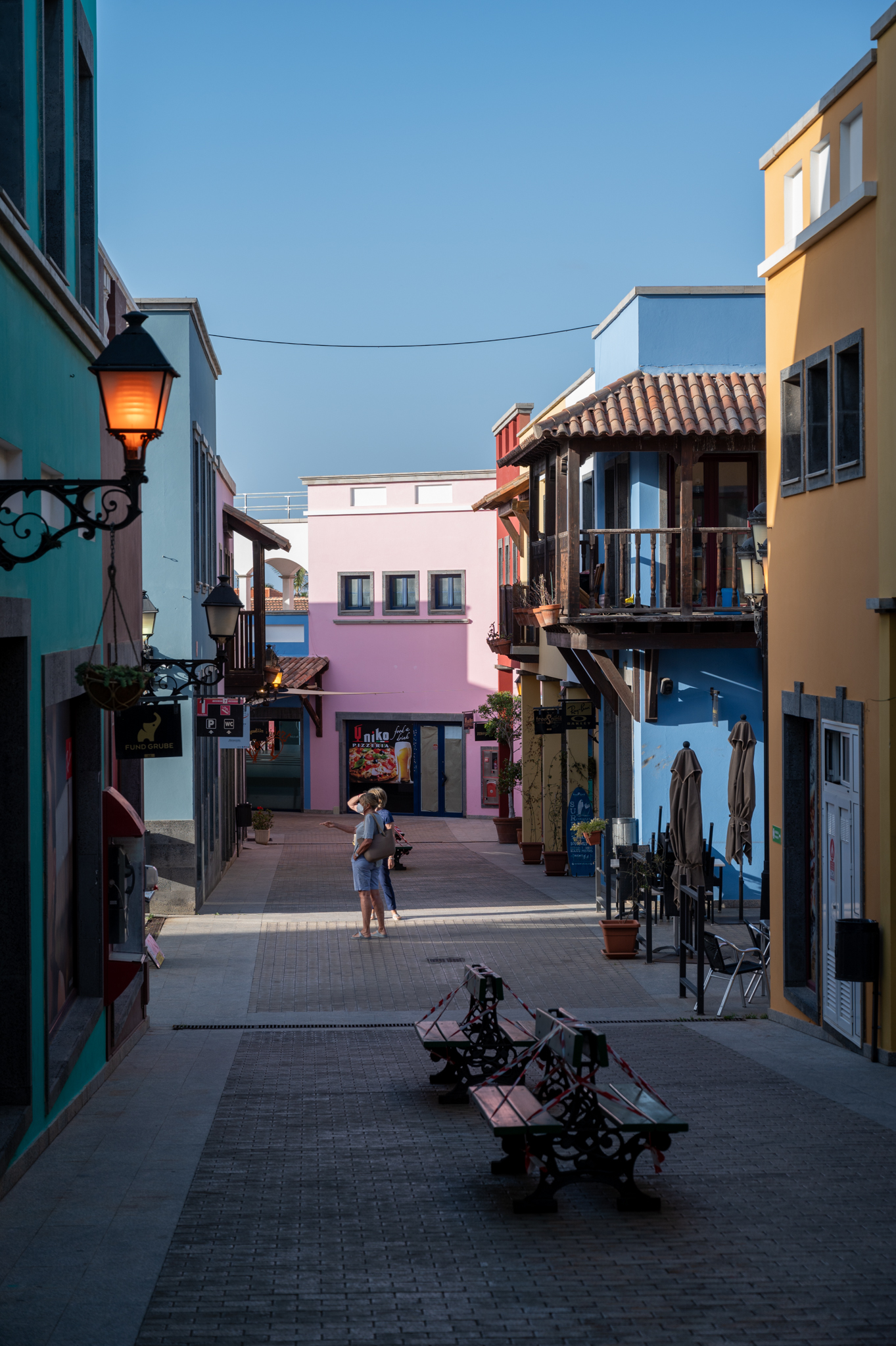 Centro Comercial in Corralejo auf Fuerteventura