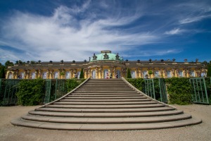Schloss Sansscouci in Potsdam: Eines der schönsten März-Reiseziele
