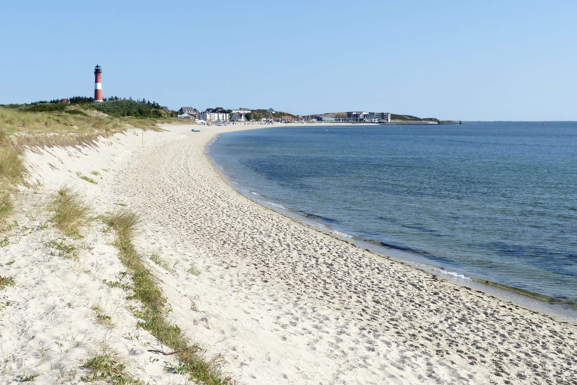 Der Hörnum Strand ist eine Attraktion auf Sylt