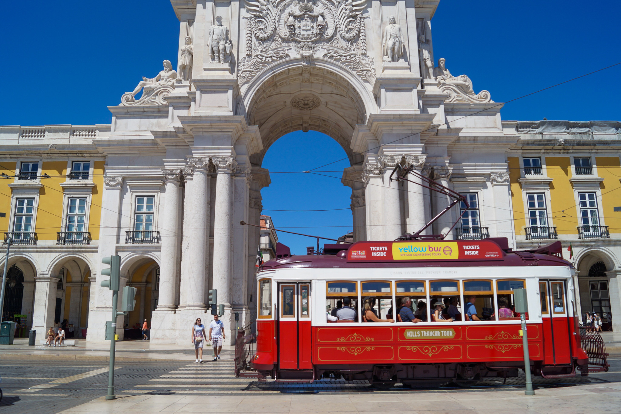 Eine der besten Reiseziele im März in Europa ist Lissabon