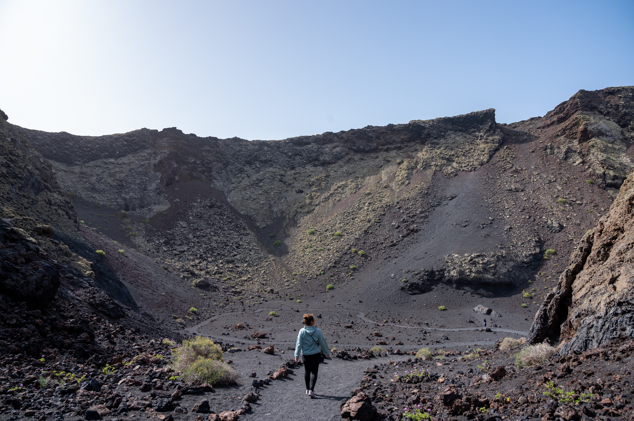 Wanderung in den Vulkankrater El Cuervo
