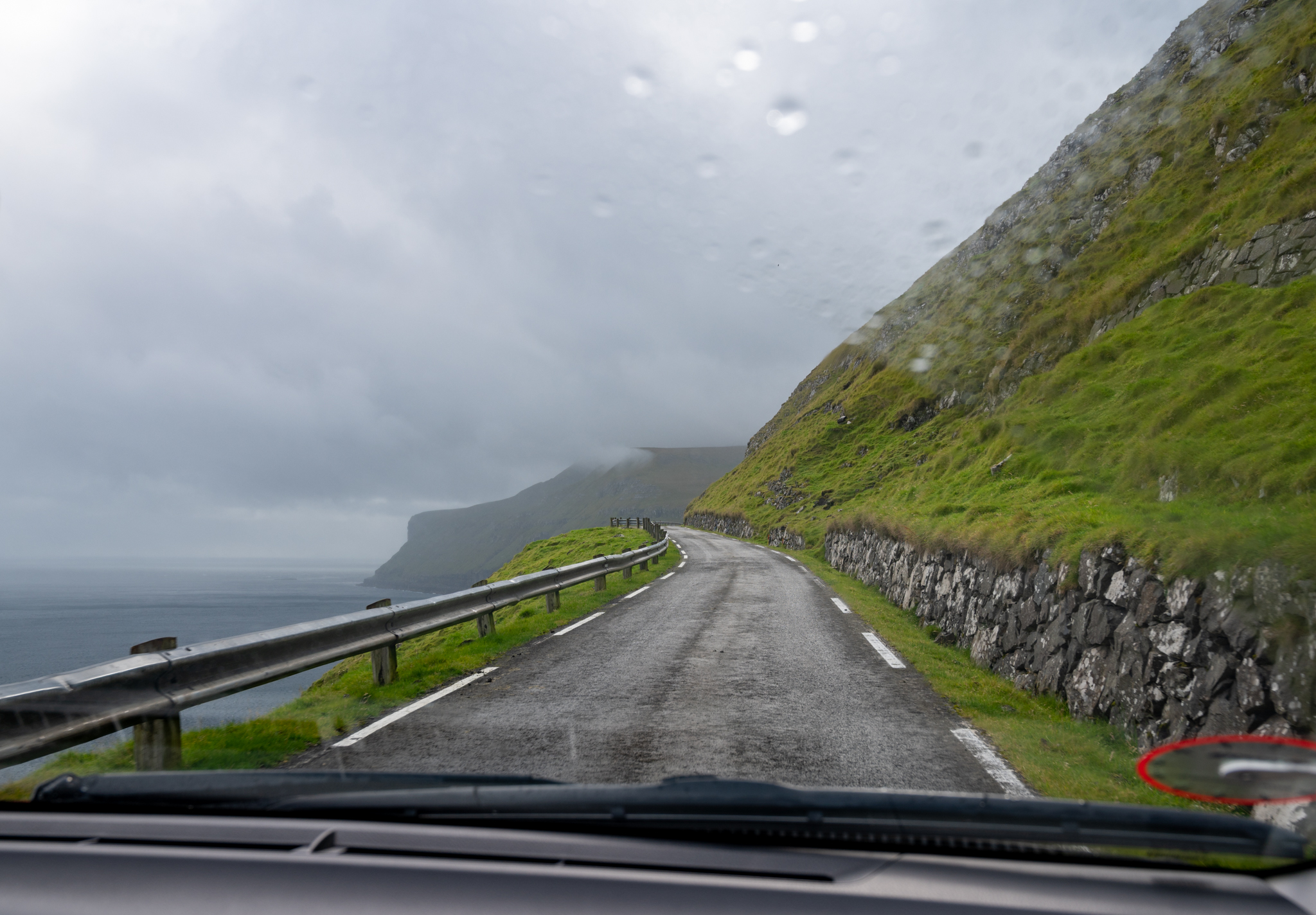 Regen auf den Färöer 