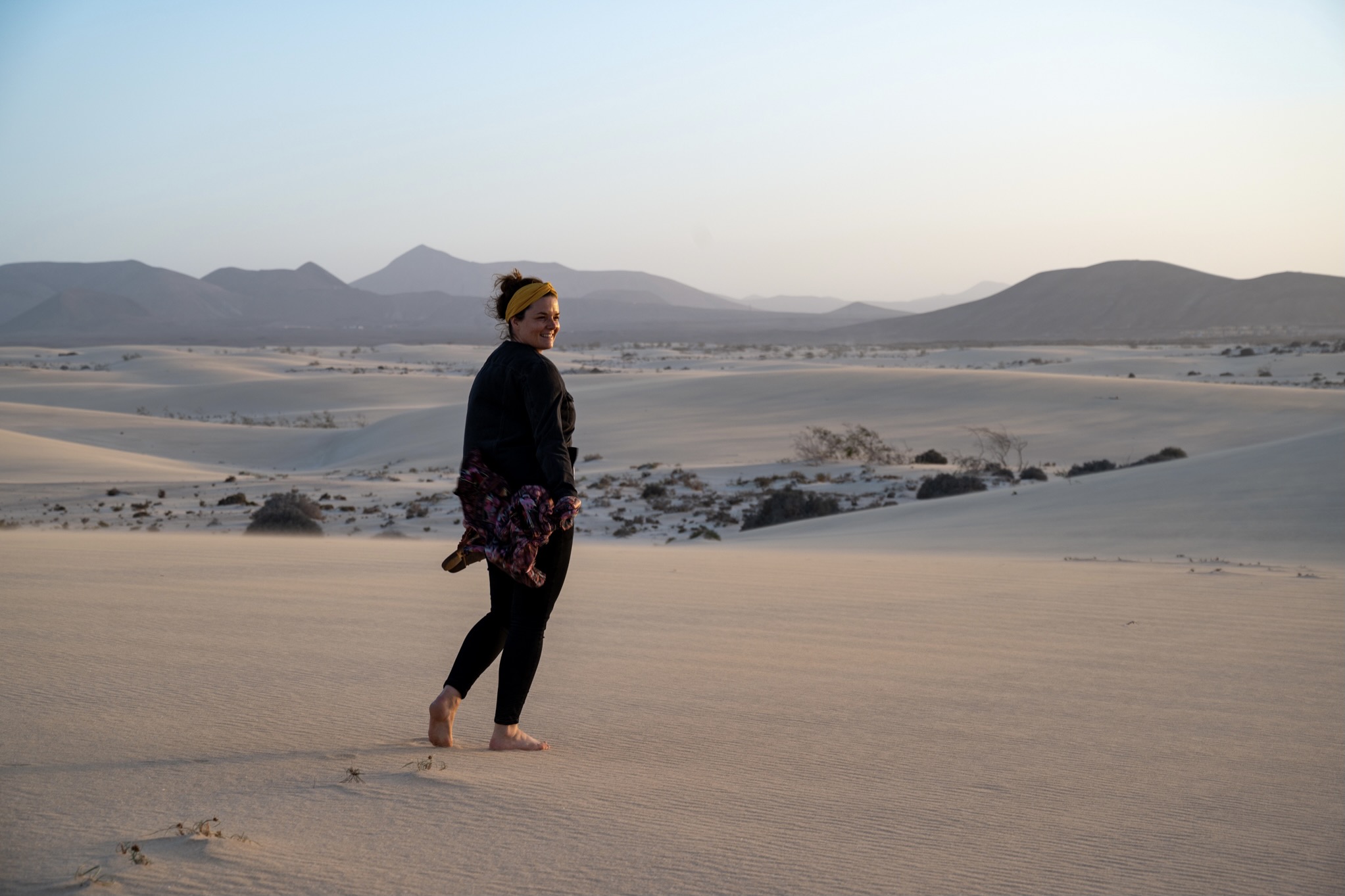 Die Dünen von Corralejo auf Fuerteventura im Mai