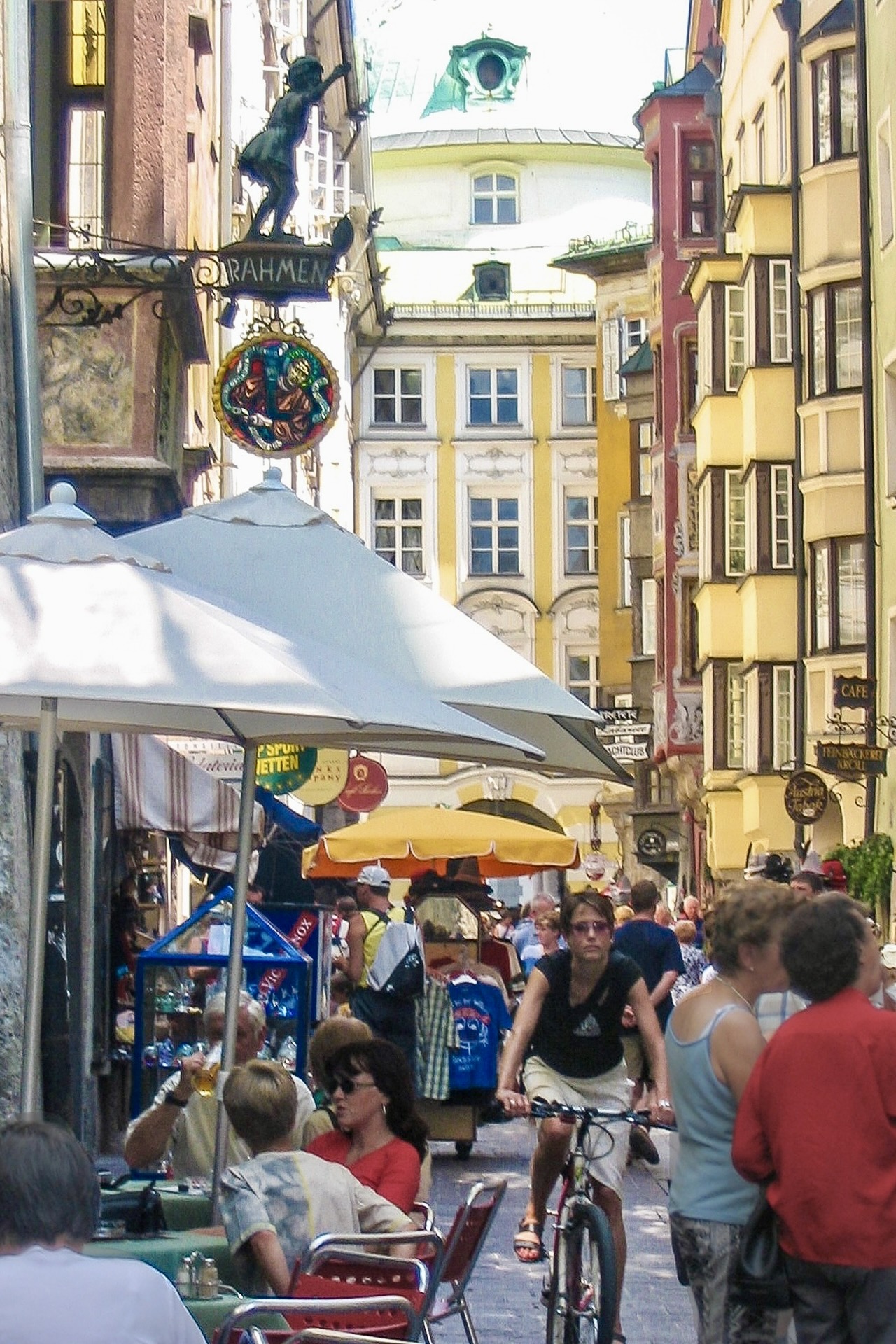Innsbruck mit dem Zug