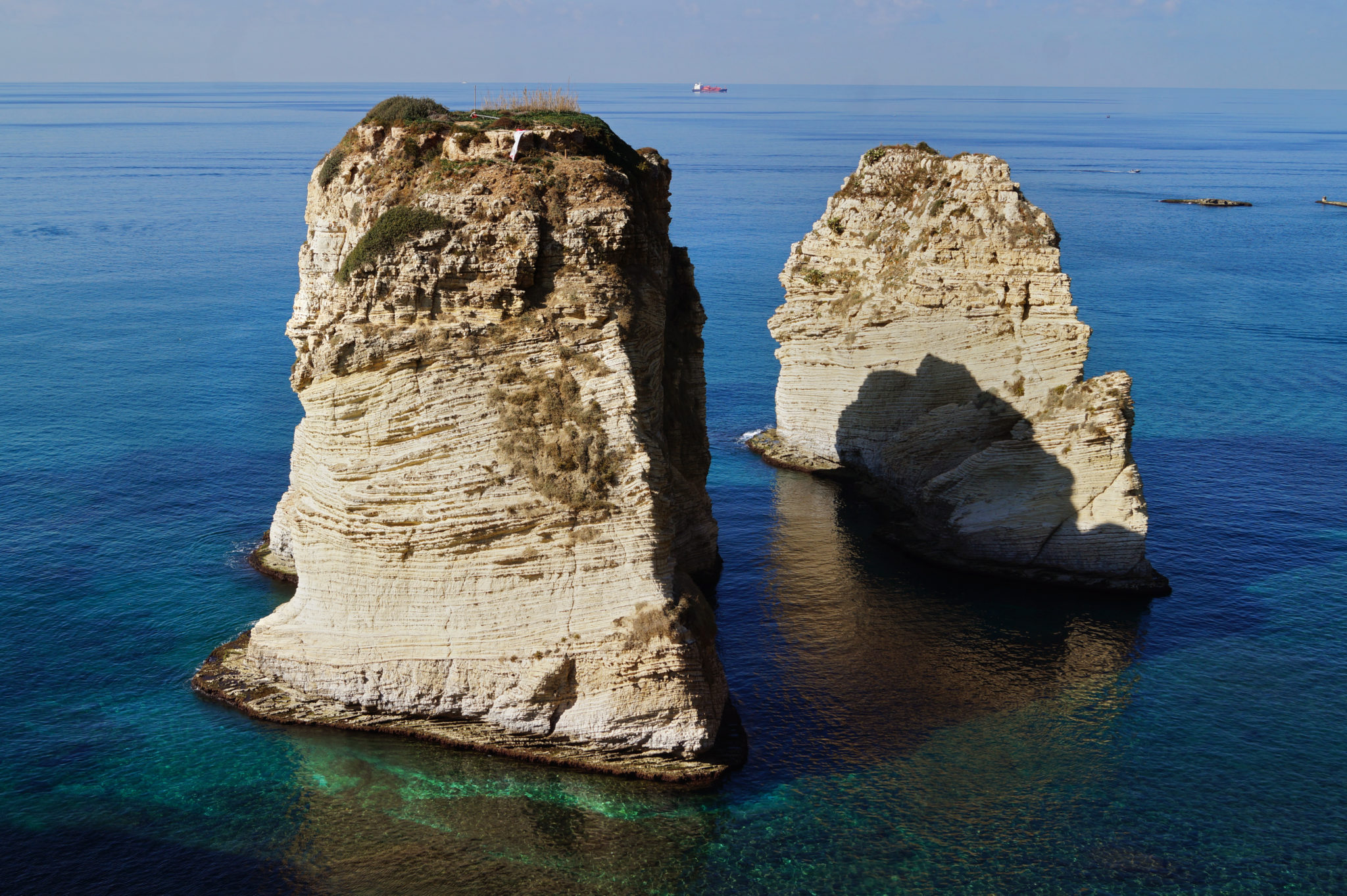 Felsenküste im Libanon