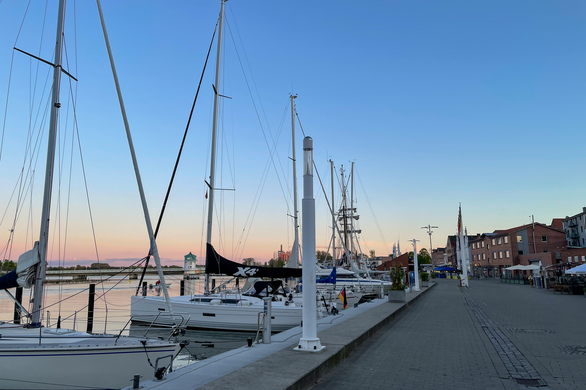 Kappeln an der Schlei in Norddeutschland