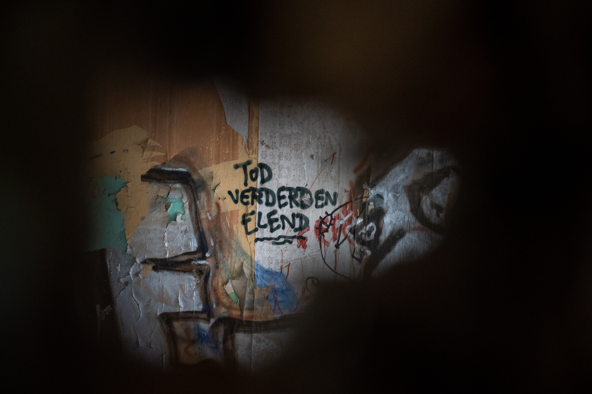 Graffiti in den Beelitzer Heilstätten