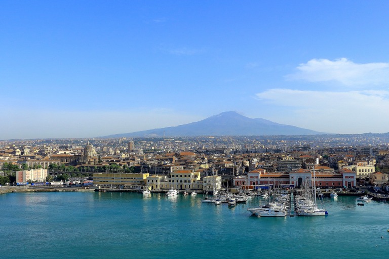 Catania auf Sizilien