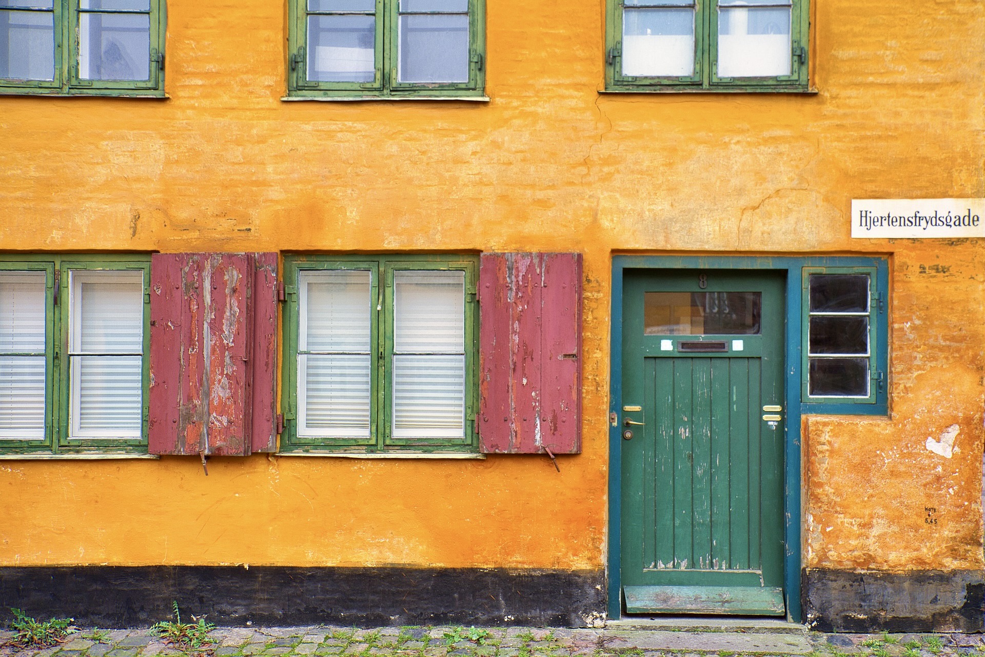 Architektur im Freistadt Christiania