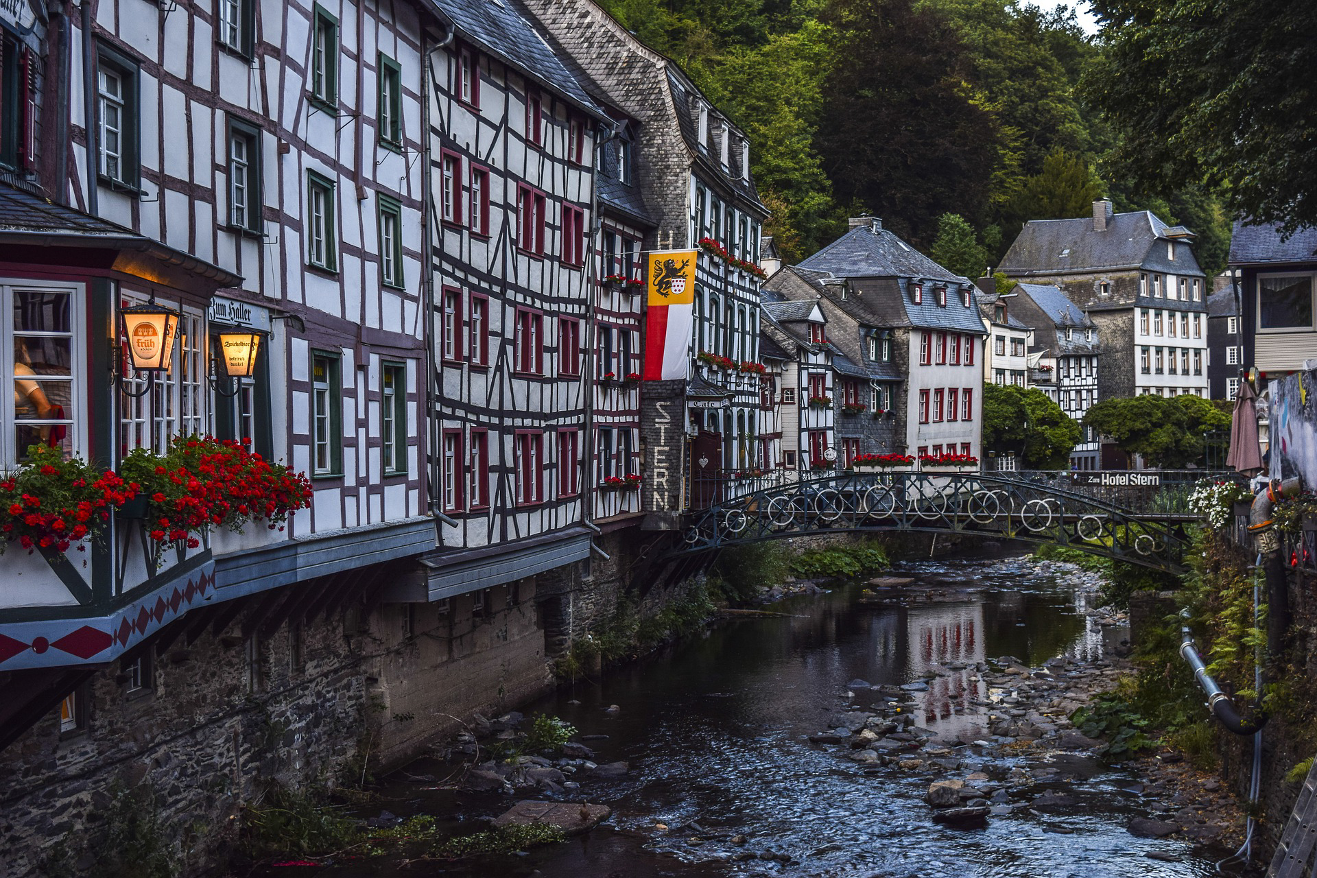 Monschau in Nordrhein-Westfalen