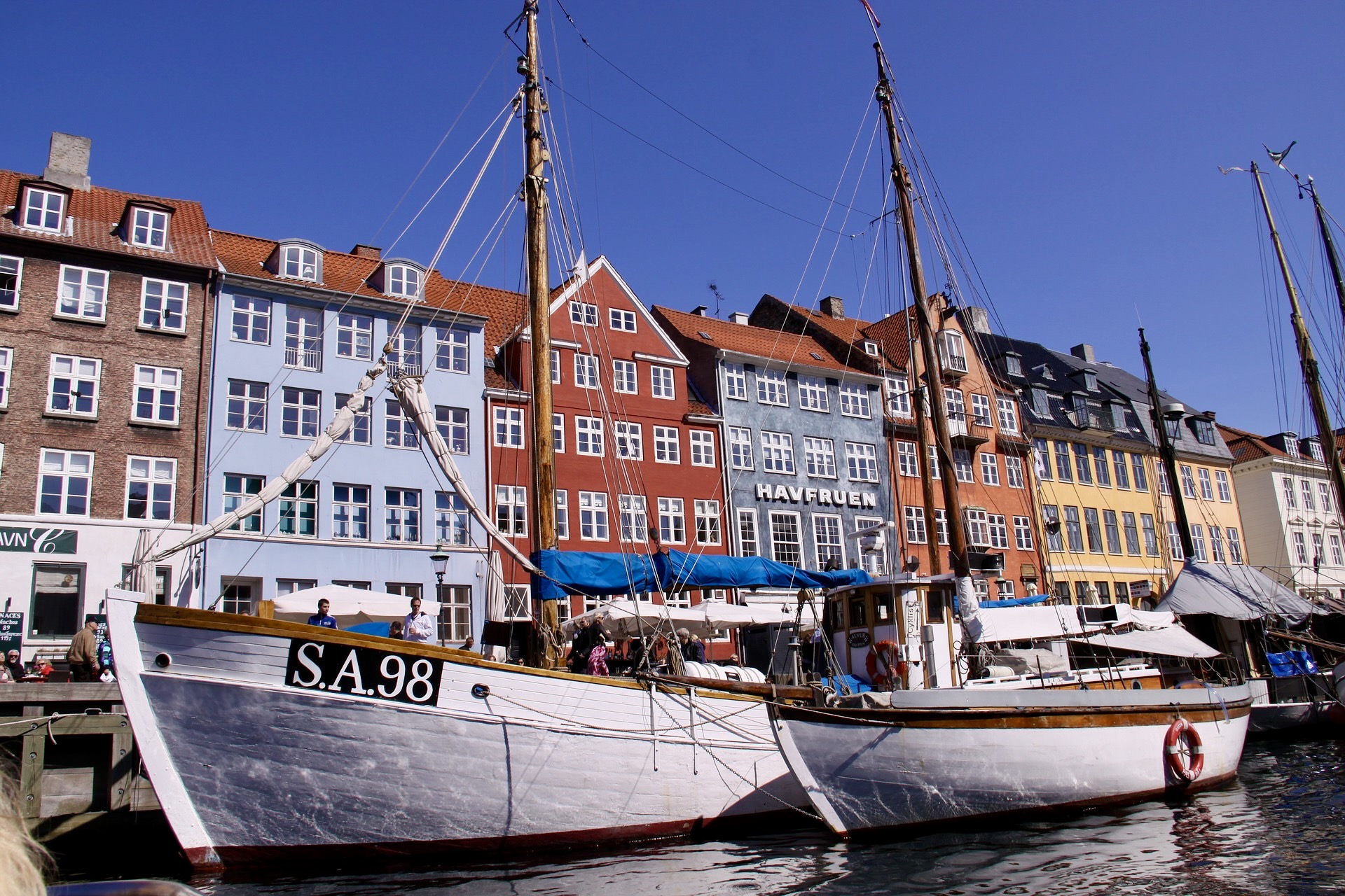 Nyhavn in Kopenhagen