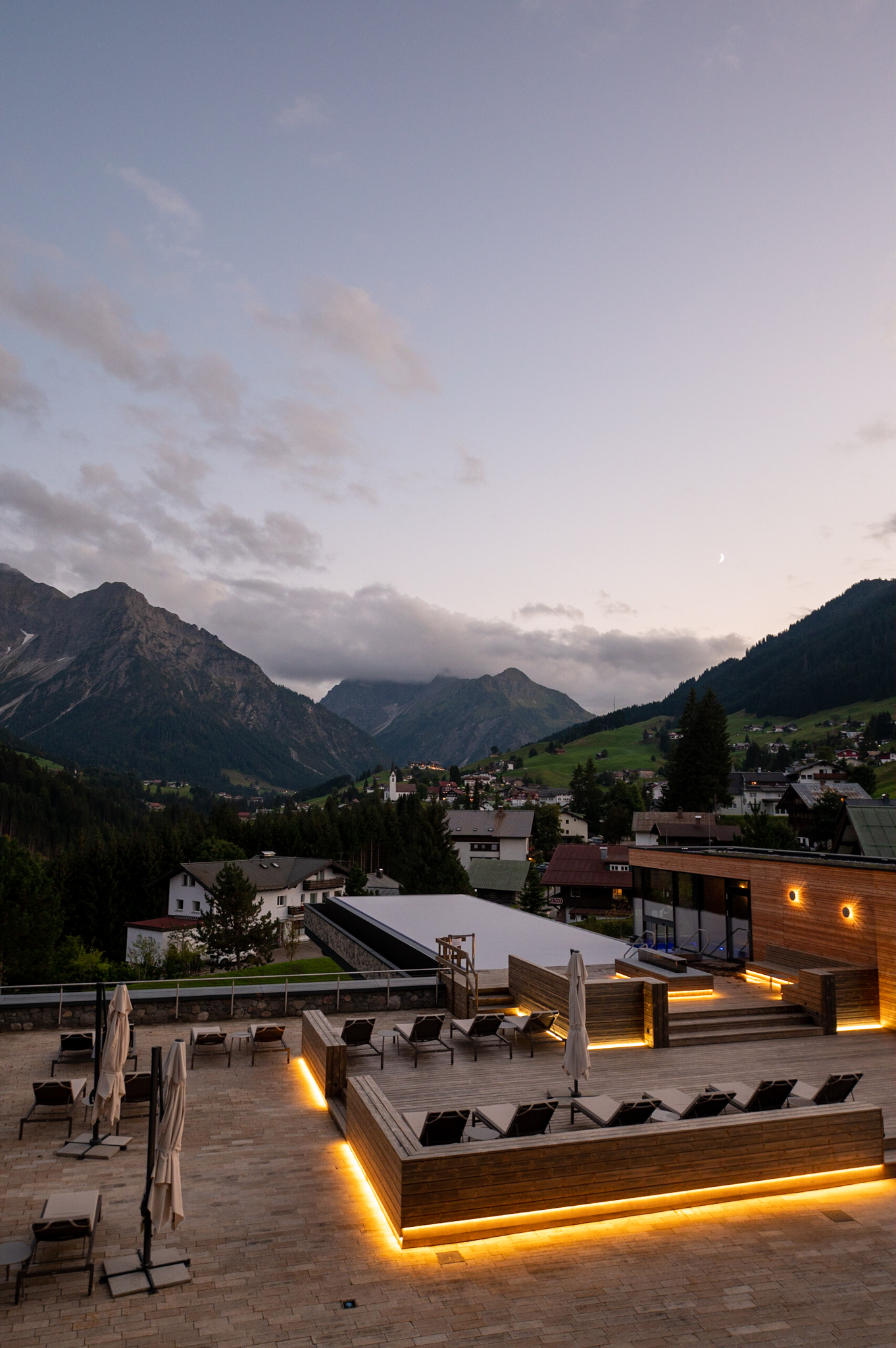 Pool im Hotel Ifen in Hirschegg