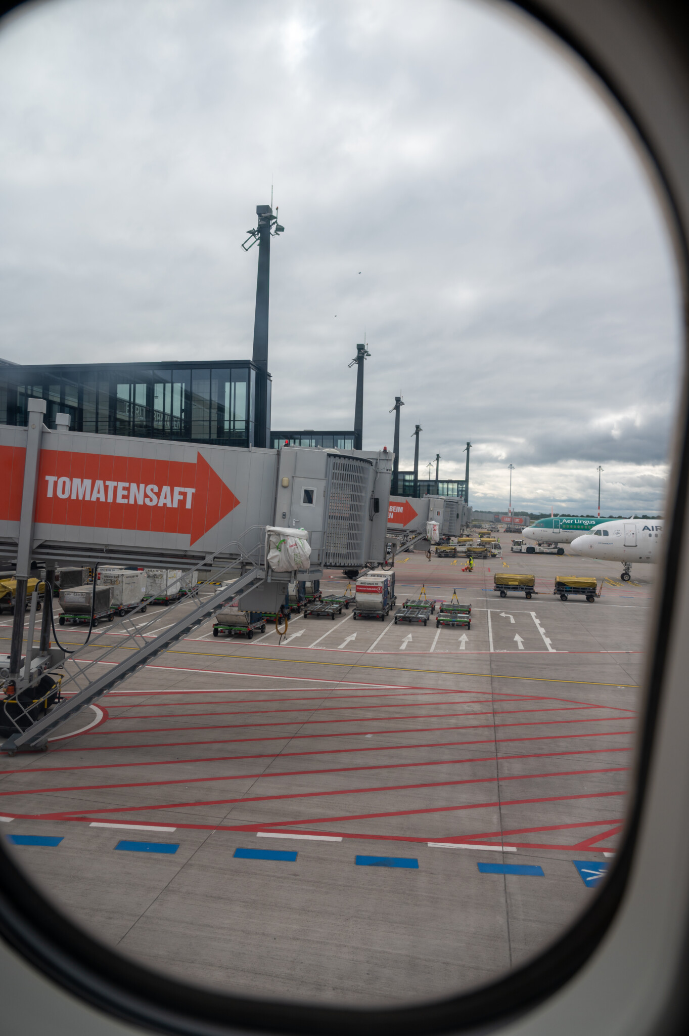 Die Gates am Flughafen Berlin BER