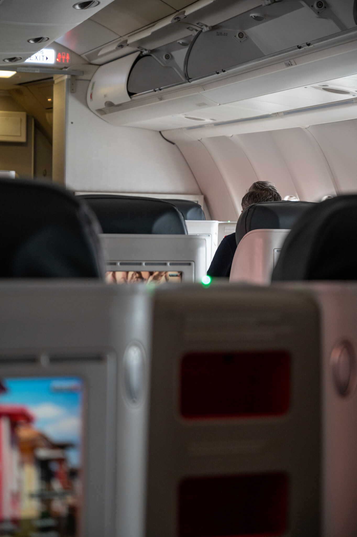 Blick in die Kabine der Turkish Airlines Business Class im A330-300