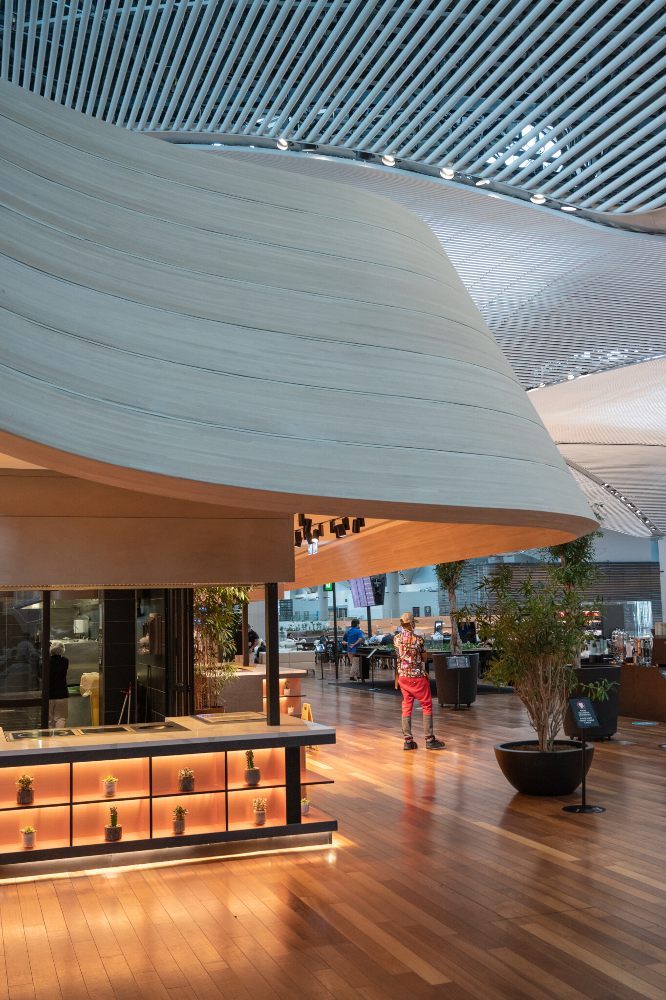 Die Lounge von Turkish Airlines in Istanbul