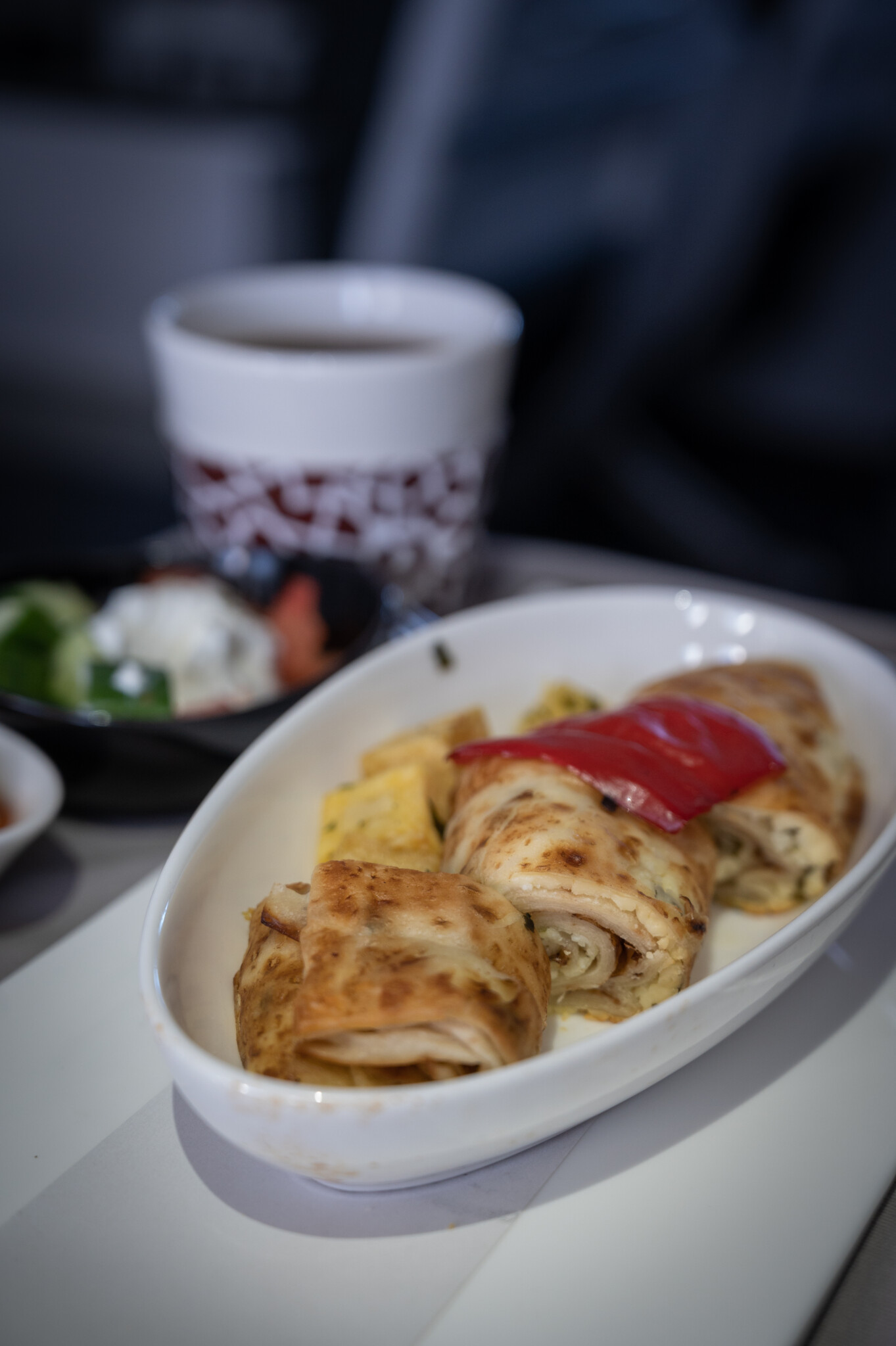 Frühstück bei Turkish Airlines