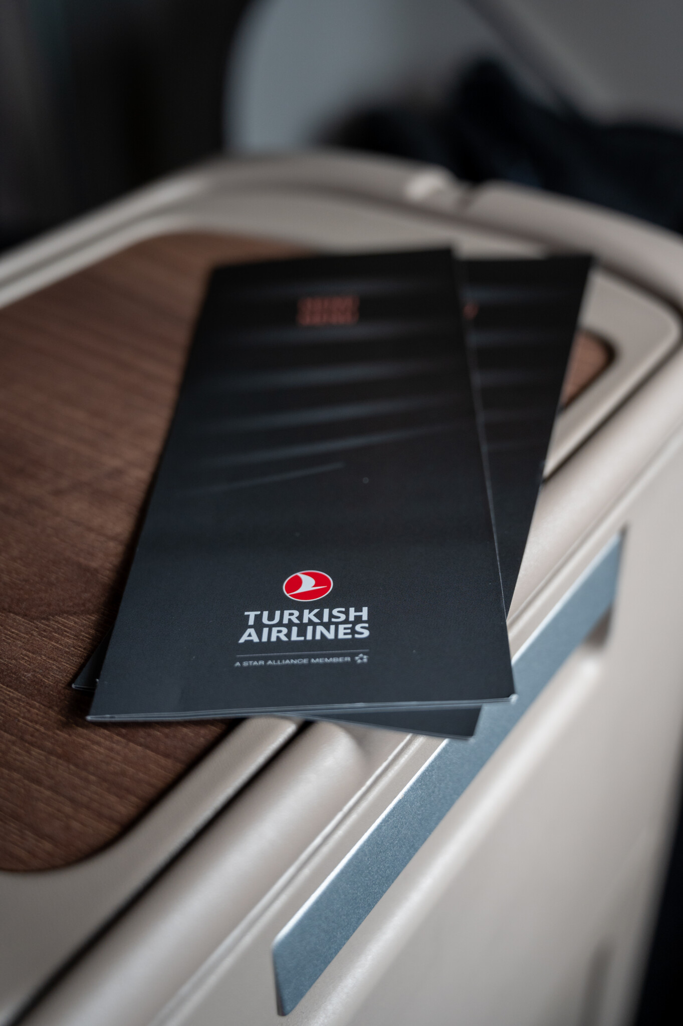 Die neue Menükarte in der Turkish Airlines Business Class