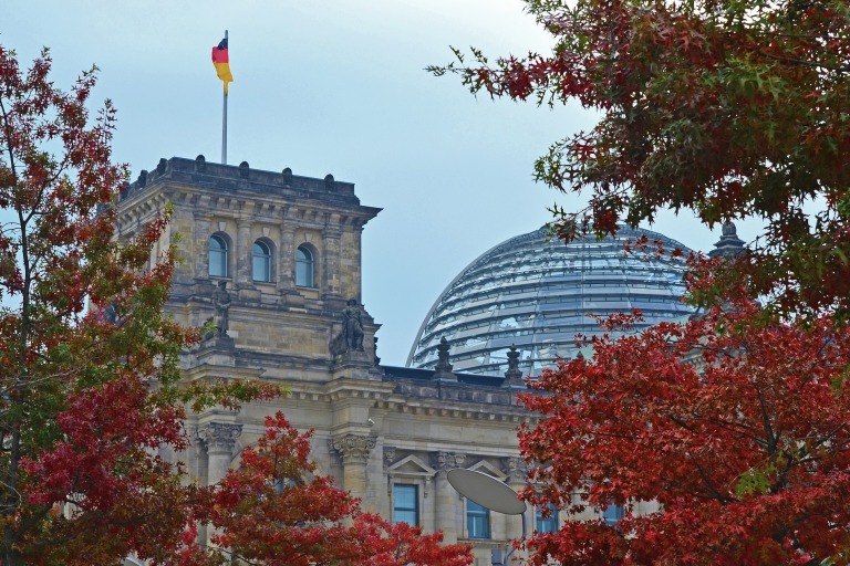 Herbst in Berlin mit all seinen Farben