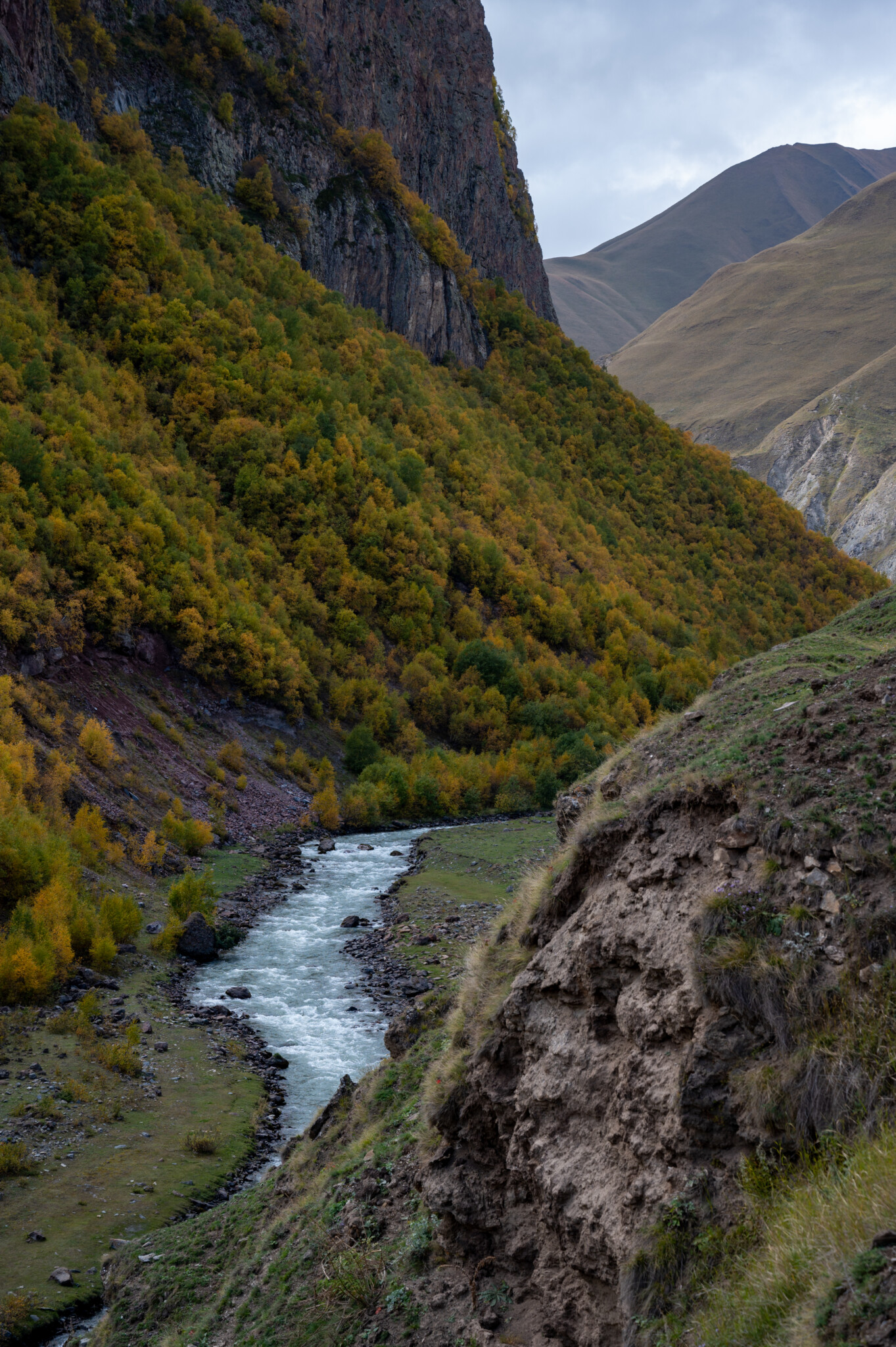 Schlucht im Norden von Tiflis