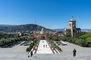 Kathedrale in Tbilisi in Georgien