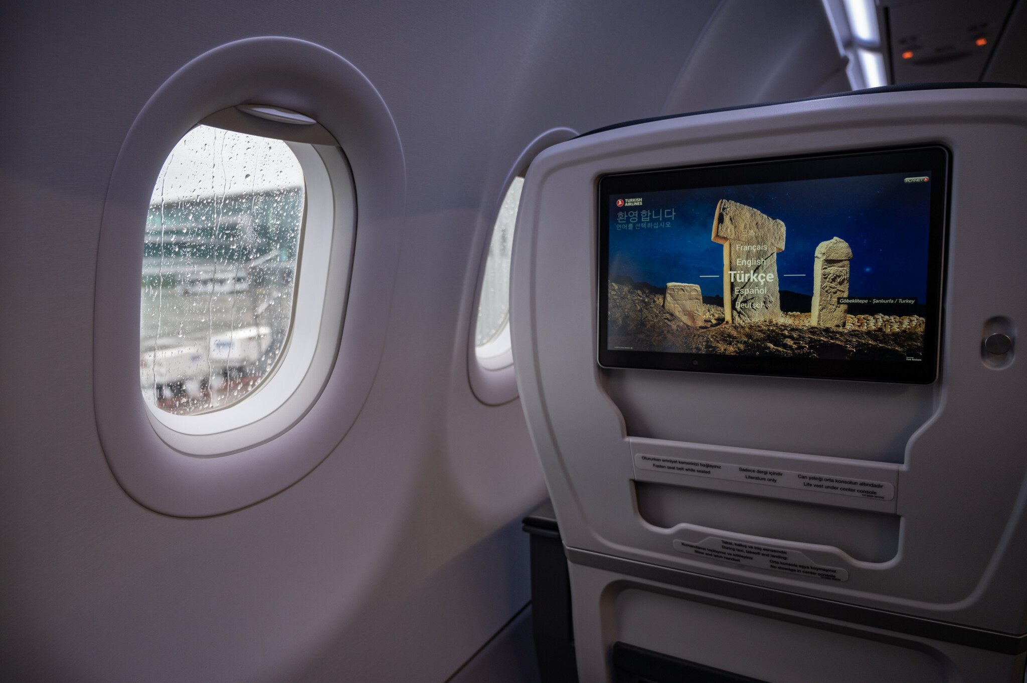 Kabine Business Class Turkish Airlines Airbus A321neo