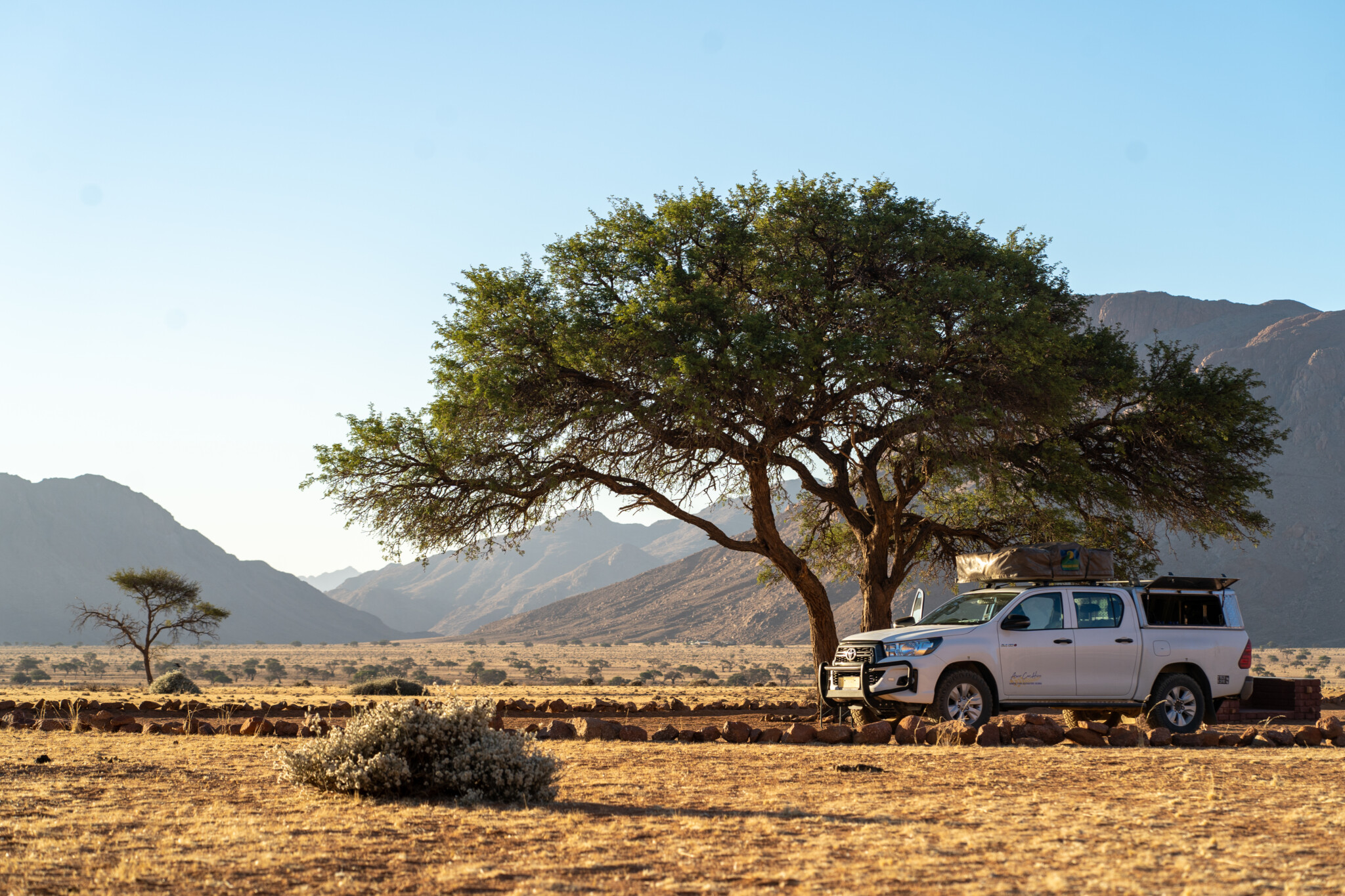 Campsites in Namibia