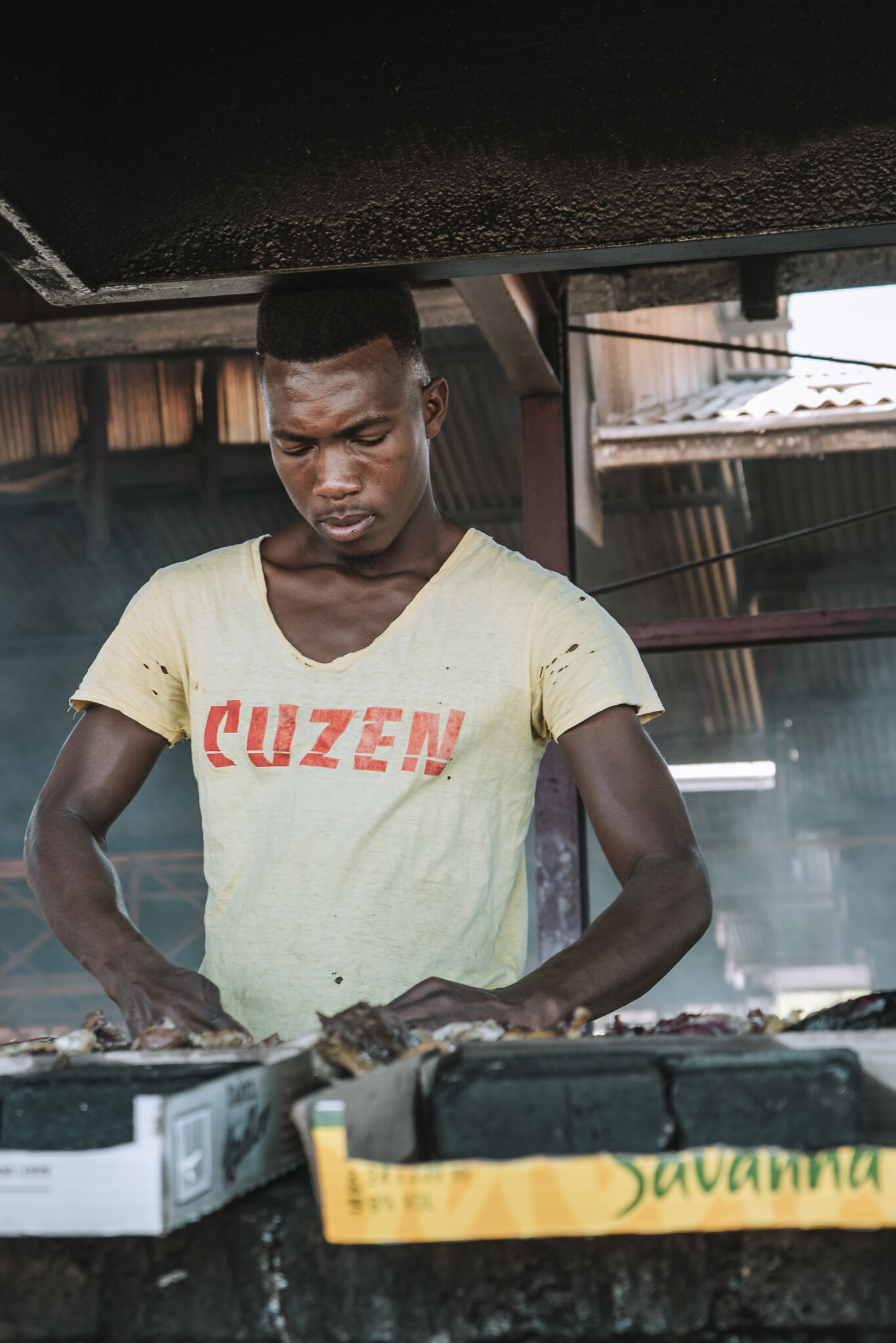 Kapana in Windhoek