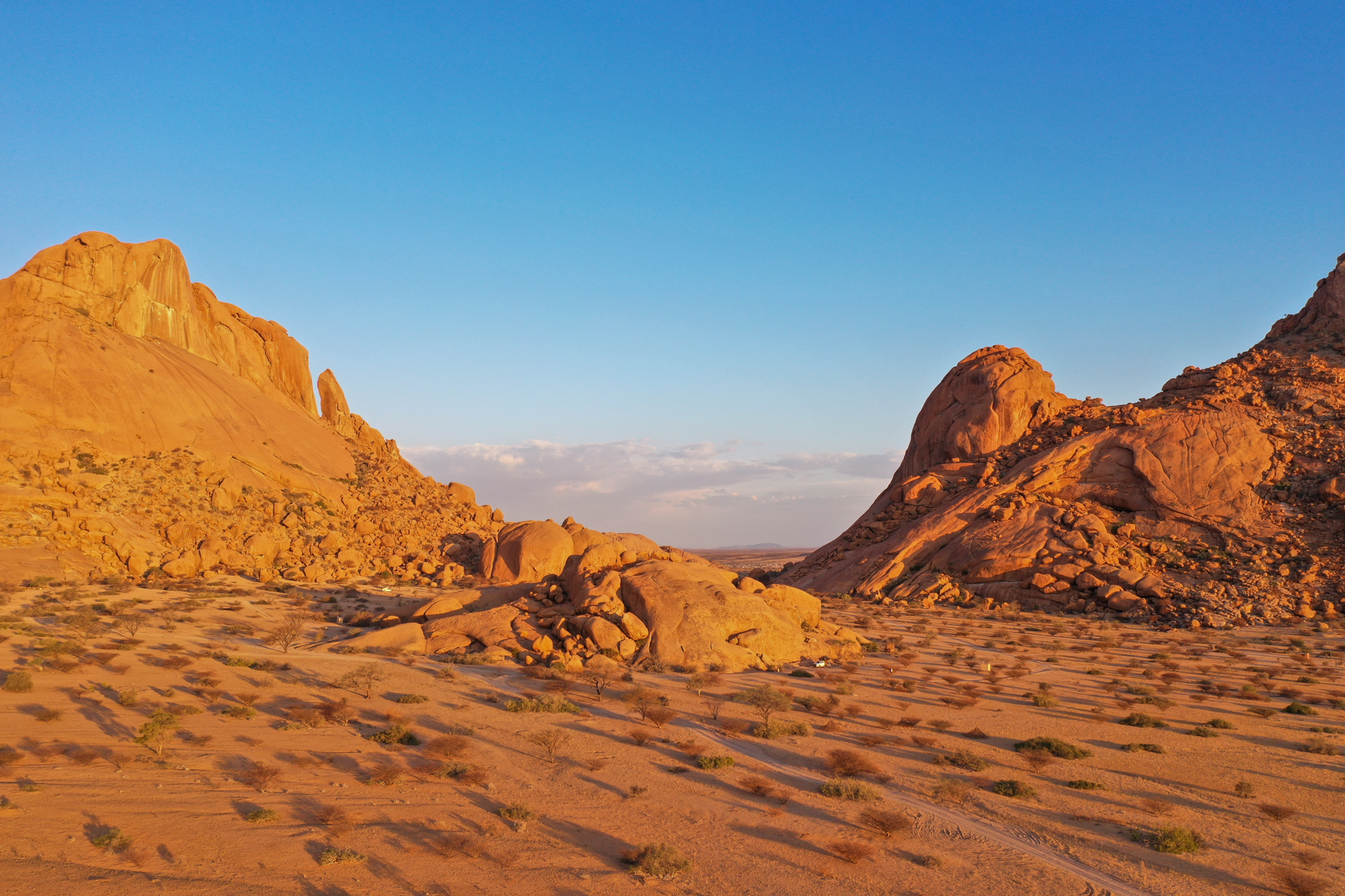 Das Restcamp an der Spitzkoppe